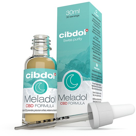 Cibdol Meladol Fall Asleep s CBD 75 mg, 30 ml