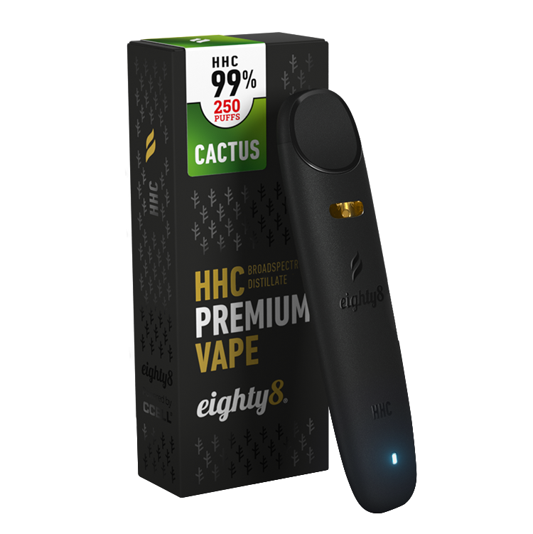 Eighty8 HHC damp Cactus, 99 % HHC, 0,5 ml