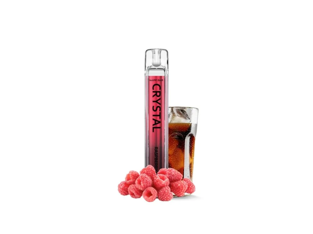 Happ Bar Crystal Vape Pen Malinová Cola, 2 ml