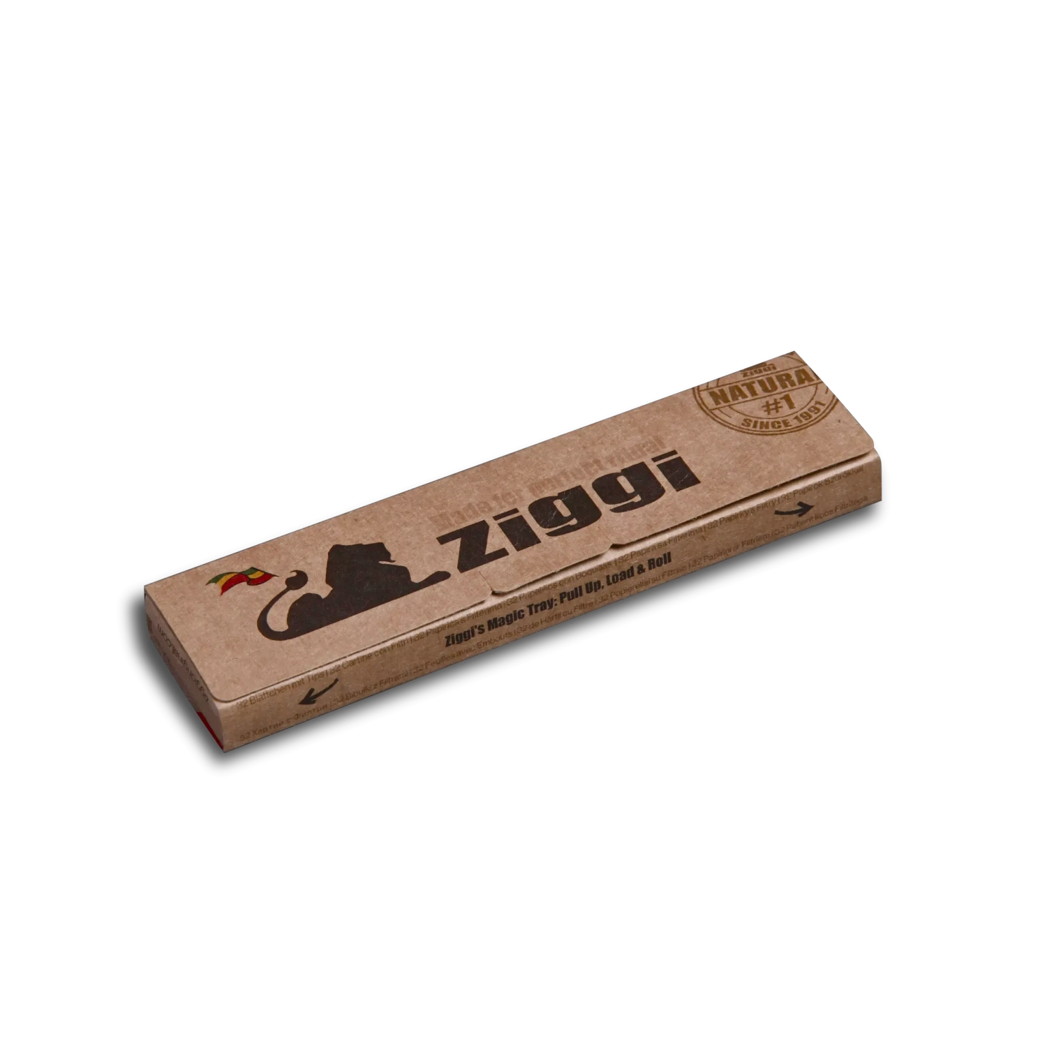 Ziggi Natural, 32 rolling papers + 32 filter tips