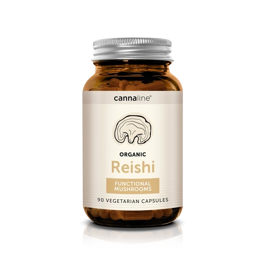 Cannaline Funkční houby Reishi, 90 kapslí