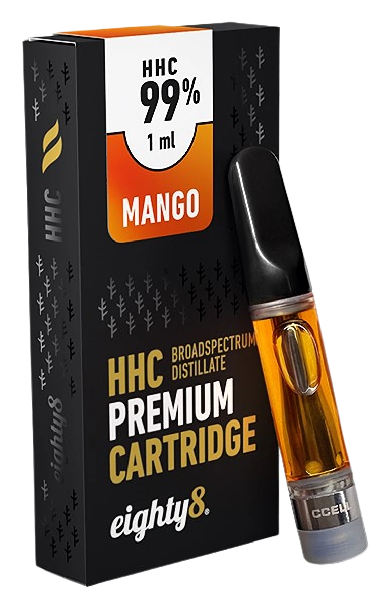 Eighty8 HHC-patroon Mango - 99 % HHC, 1 ml