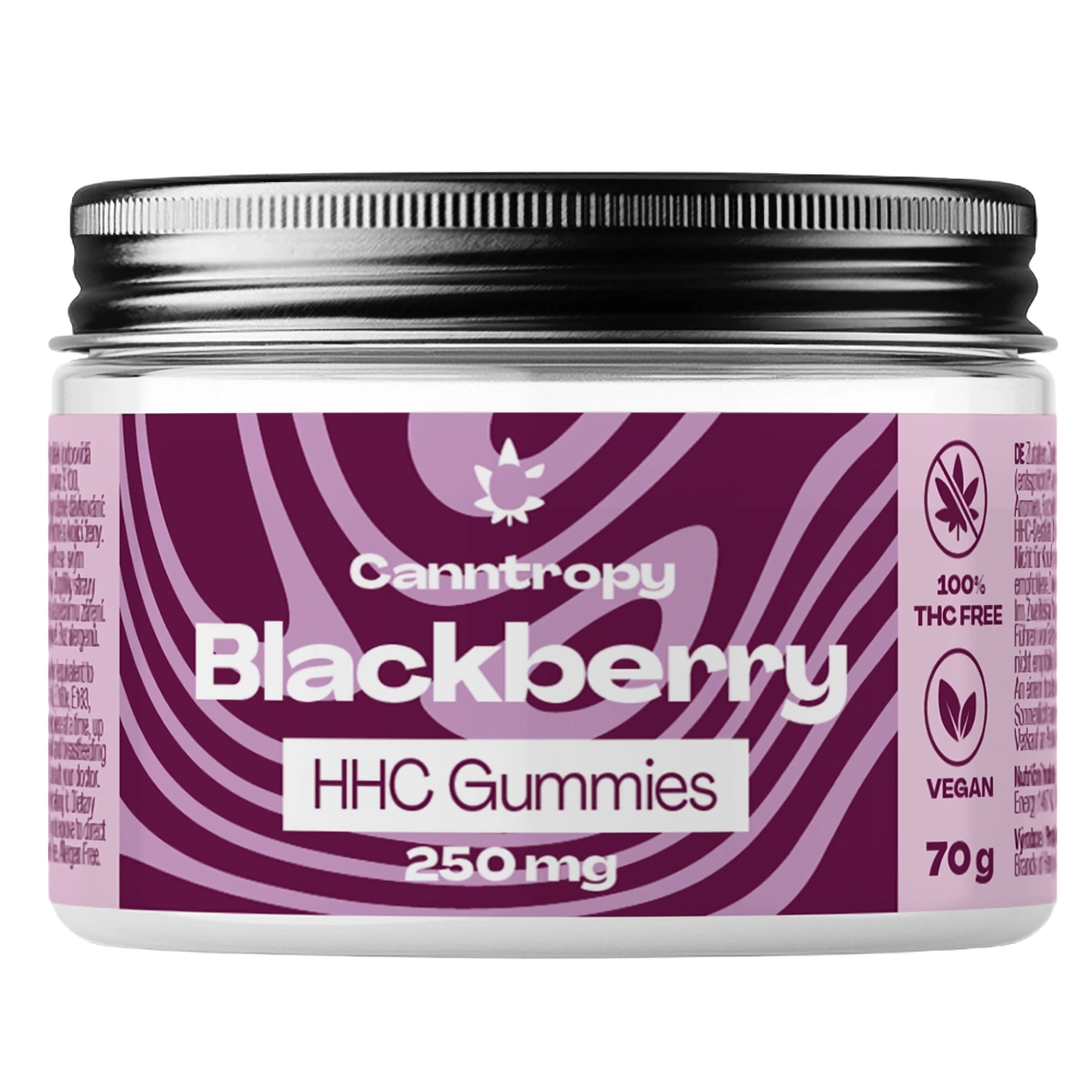 Canntropy HHC Fruit Gummies Braam, 250 mg HHC, 10 stuks x 25 mg, 70 g