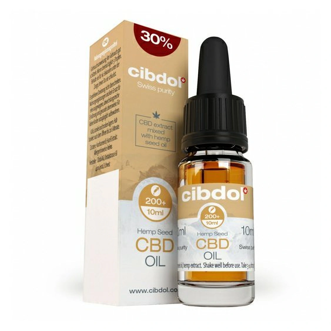 Cibdol Hennepolie 30% CBD, 2760 mg, 10 ml