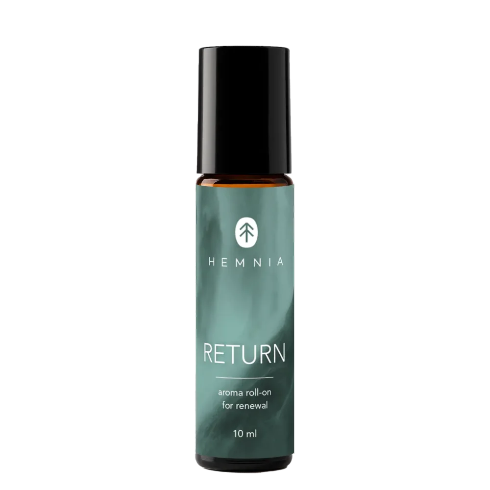 Hemnia RETURN: Přírodní aroma roll-on pro regeneraci, 10 ml