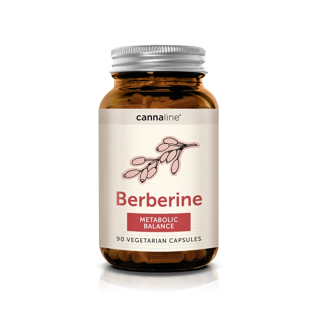 Cannaline Berberin Metabolično ravnovesje (90 kapsul)