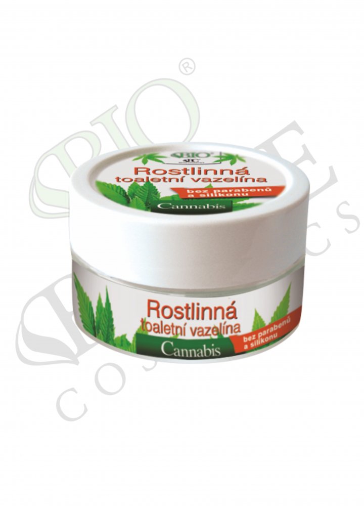 Bione Rastlinná toaleta vazelína KONOPY, 155 ml