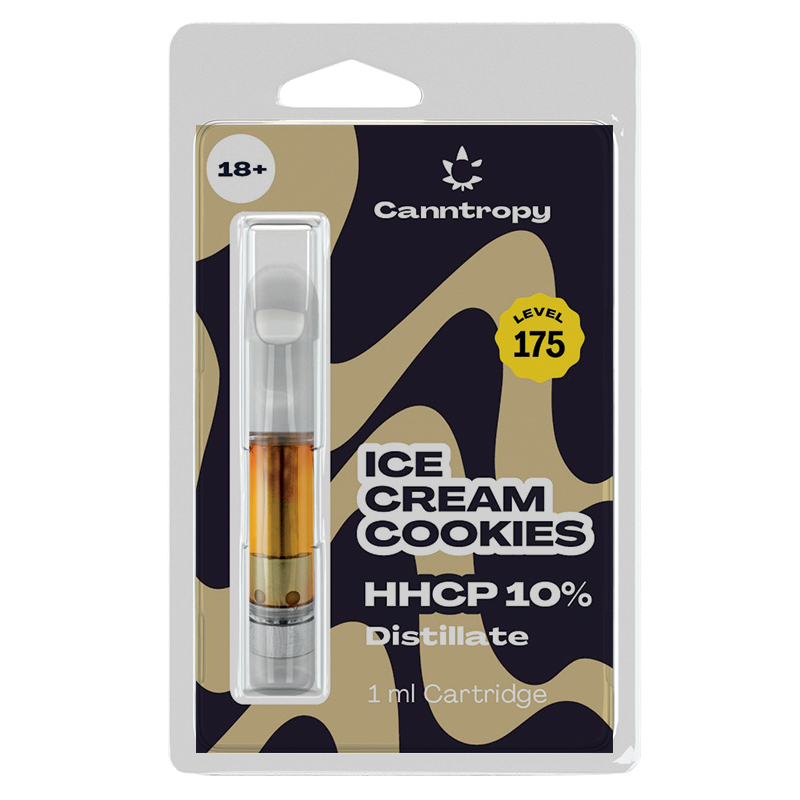 Canntropy HHC-P patroon Ice Cream Cookies - 10 % HHC-P, 85 % CBD, 1 ml