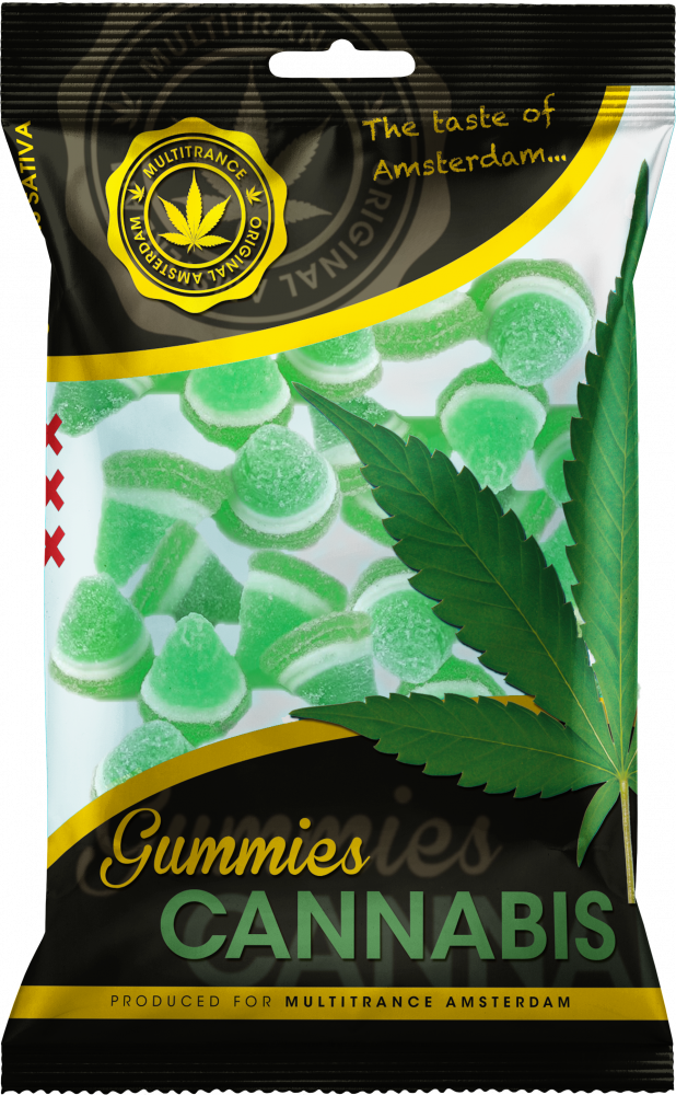 Gumičky z kanabisu, 100 g