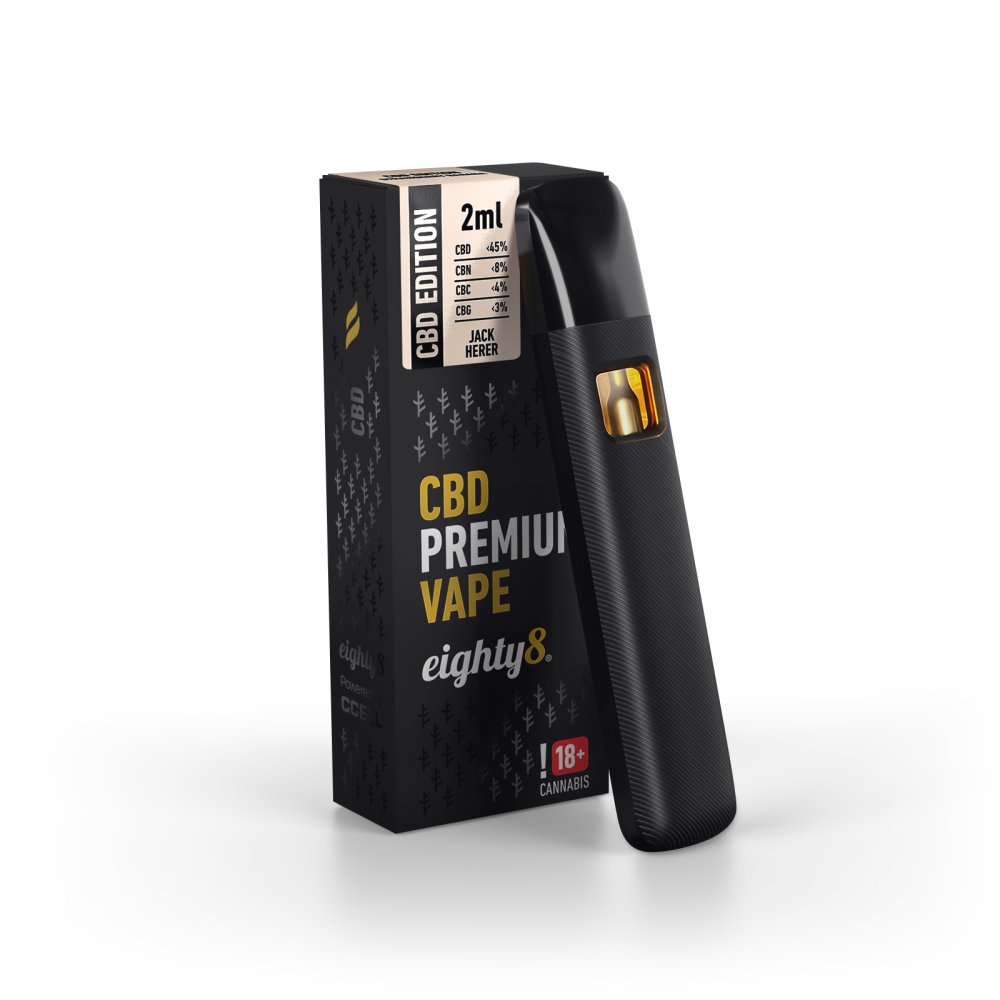 Eighty8 CBD Vape Jack Herer, 45% CBD, 2 ml