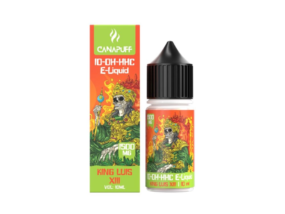 CanaPuff 10-OH-HHC Vloeibaar Koning Luis XIII, 1500 mg 10-OH-HHC, 10 ml
