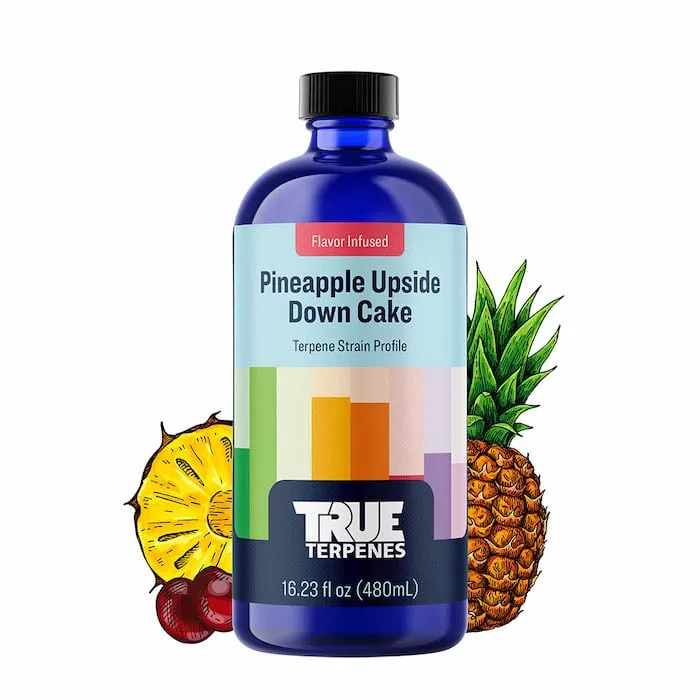 True Terpenes Flavor Infused Pineapple Upside Down Cake (5 ml - 960 ml) 5 ml
