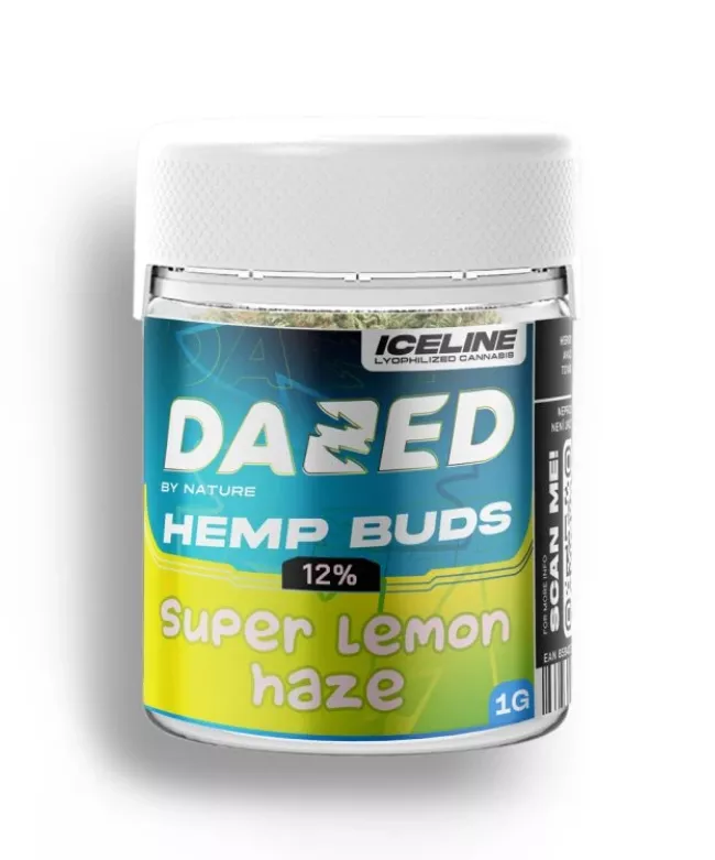 Czech CBD DAZED konope kvet Super citrón, 12 % esencia DAZED, 1 g - 1000 g 1 gram