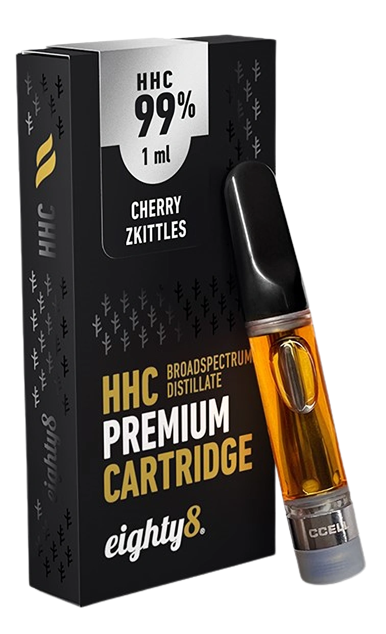 Eighty8 HHC-patroon kers Zkittles - 99 % HHC, 1 ml
