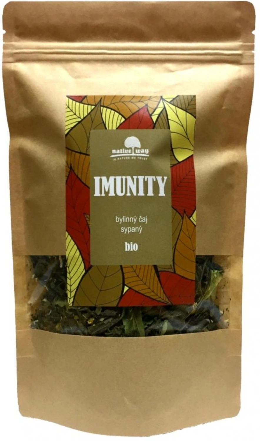 NATIVE WAY - IMUNITY kruidenthee besprenkeld met biologische 40g