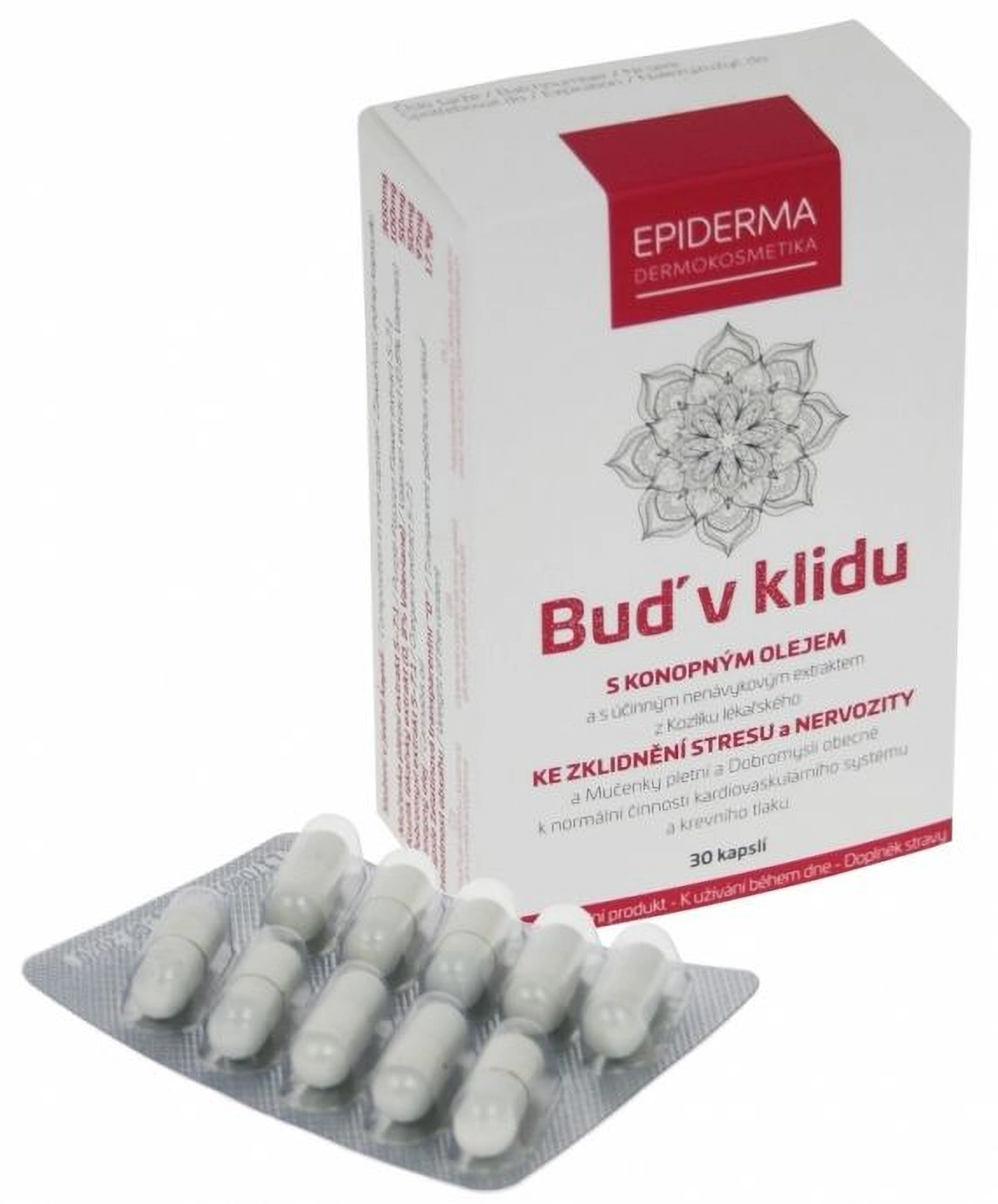 Epiderma Blijf kalm 30 capsules