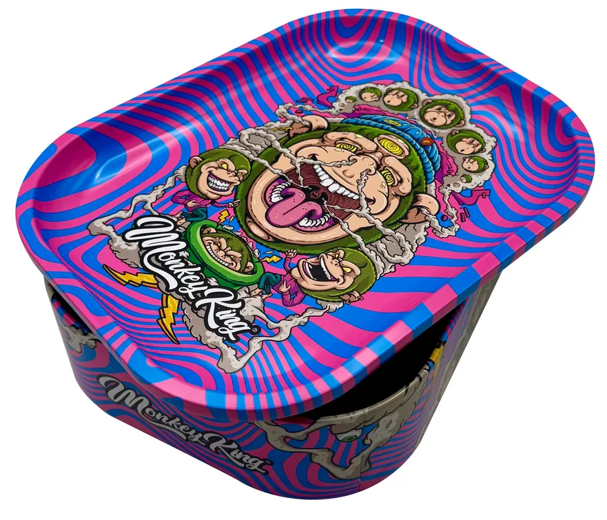 Monkey King krabička s táckou Psychodelic