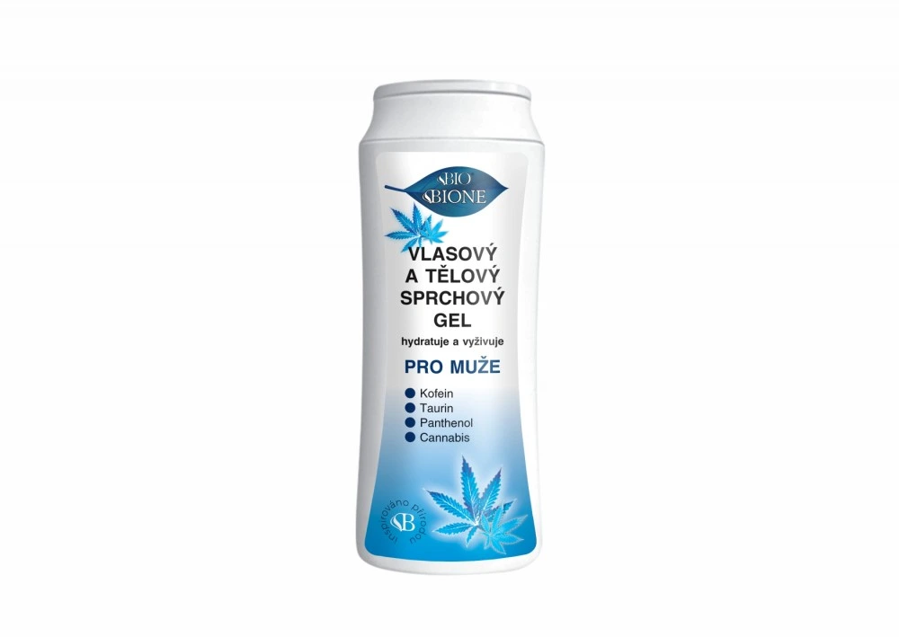 Bione Pánsky sprchový gél na vlasy a telo, 200 ml