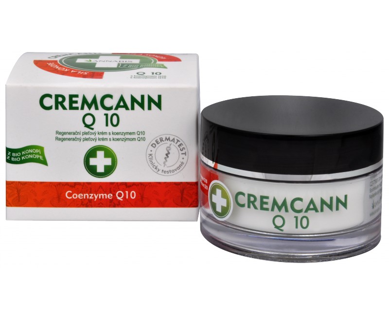 Annabis Cremcann Q10 prírodný pleťový krém, 50 ml
