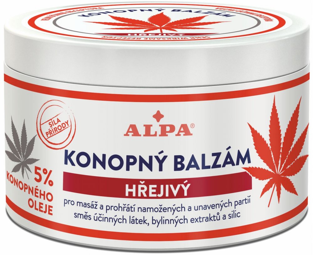 ALPA Konopný balzam teplý - 250 ml