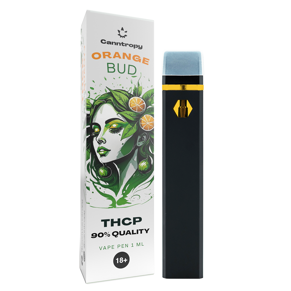 Canntropy THCP Vape Pen Orange Bud, THCP 90% kwaliteit, 1 ml