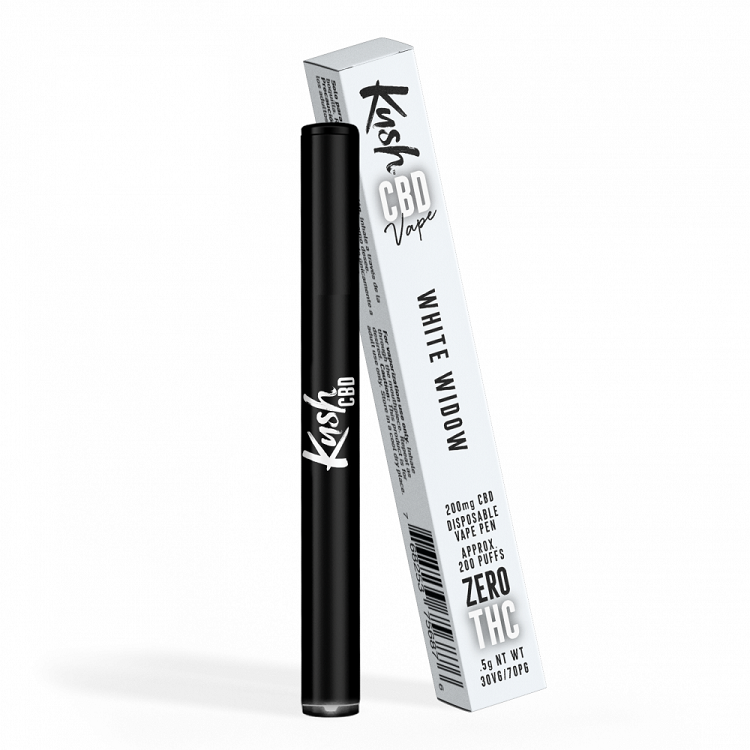 Kush CBD vape OG White lasts 200 puffs