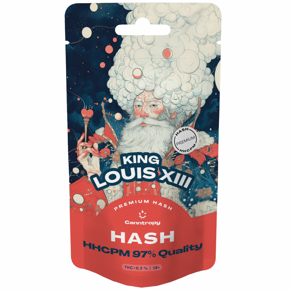 Canntropy HHCPM Hash King Louis XIII, HHCPM 97% kvalita, 1g – 100g 5 gramov