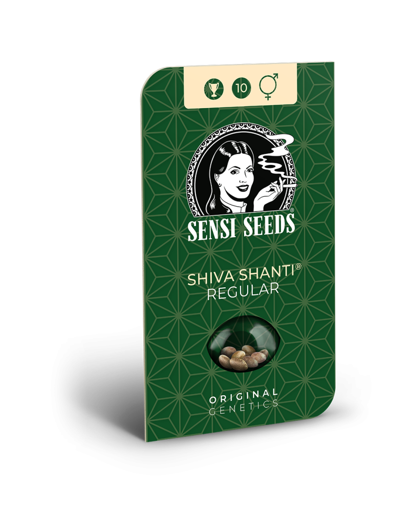 Sensi Seeds Cannabis Shiva Shanti® Regular, 10 ks