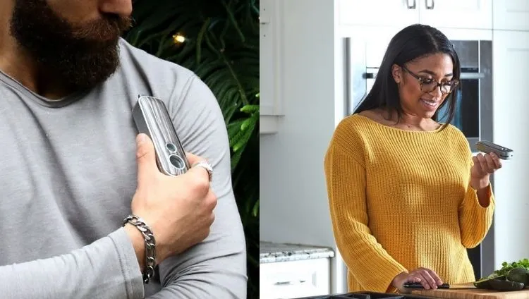 Using the Firefly 2 portable vaporiser for relaxation and in the kitchen