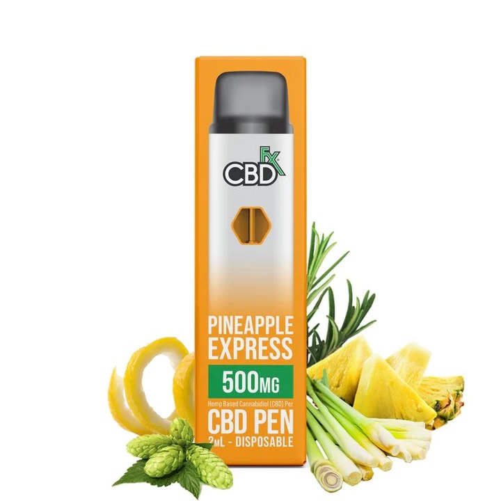 CBDfx Pineapple Express CBD Vape-pen 500 mg CBD, 2 ml