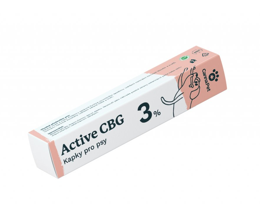 CannaPet Actieve CBG 3 % Druppels voor honden, 7 ml, 210 mg