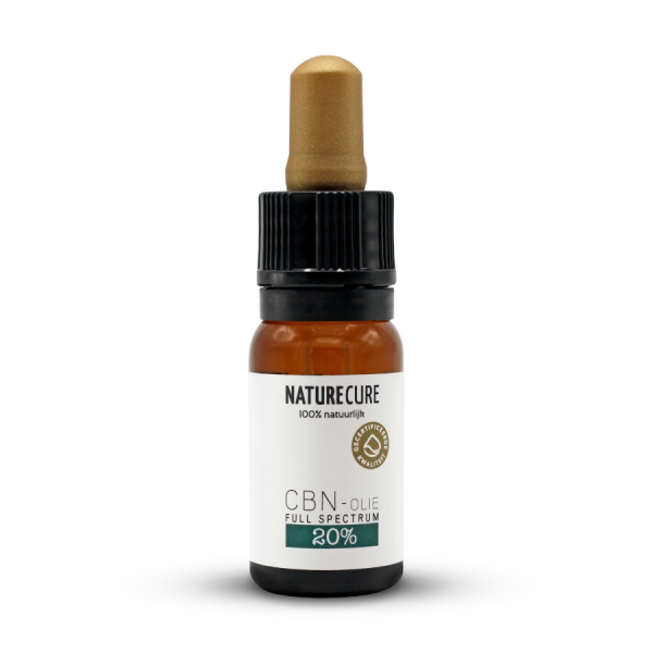Nature Cure Broad  Spectrum olej s 20% CBN a 2,5% CBD, 2000:250 mg, 10 ml