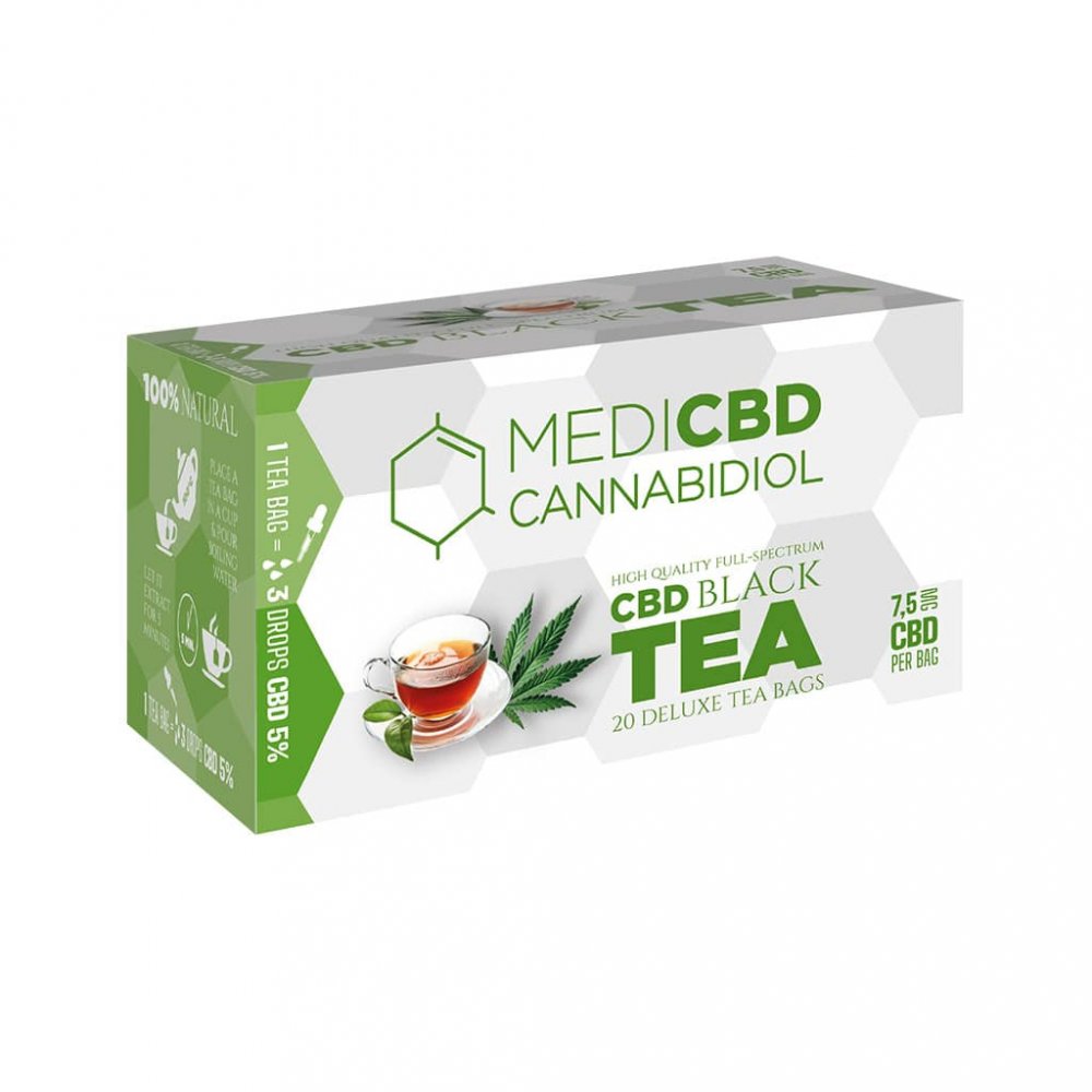 MediCBD Černý čaj s CBD, 30 g