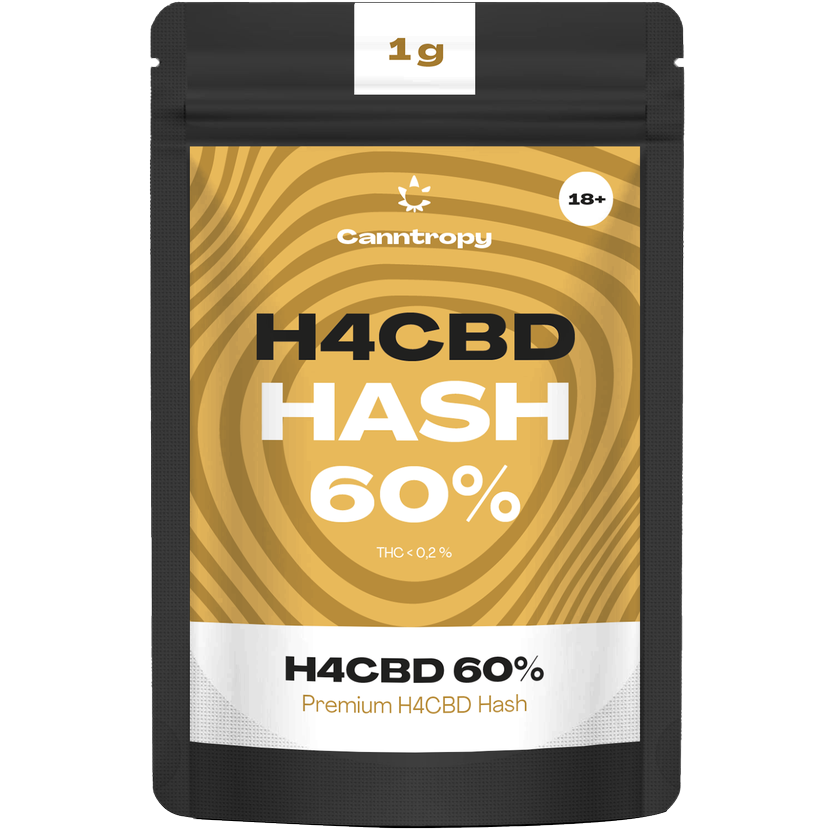 Canntropy H4CBD Hash 60%, 1 g - 100 g 3 grama