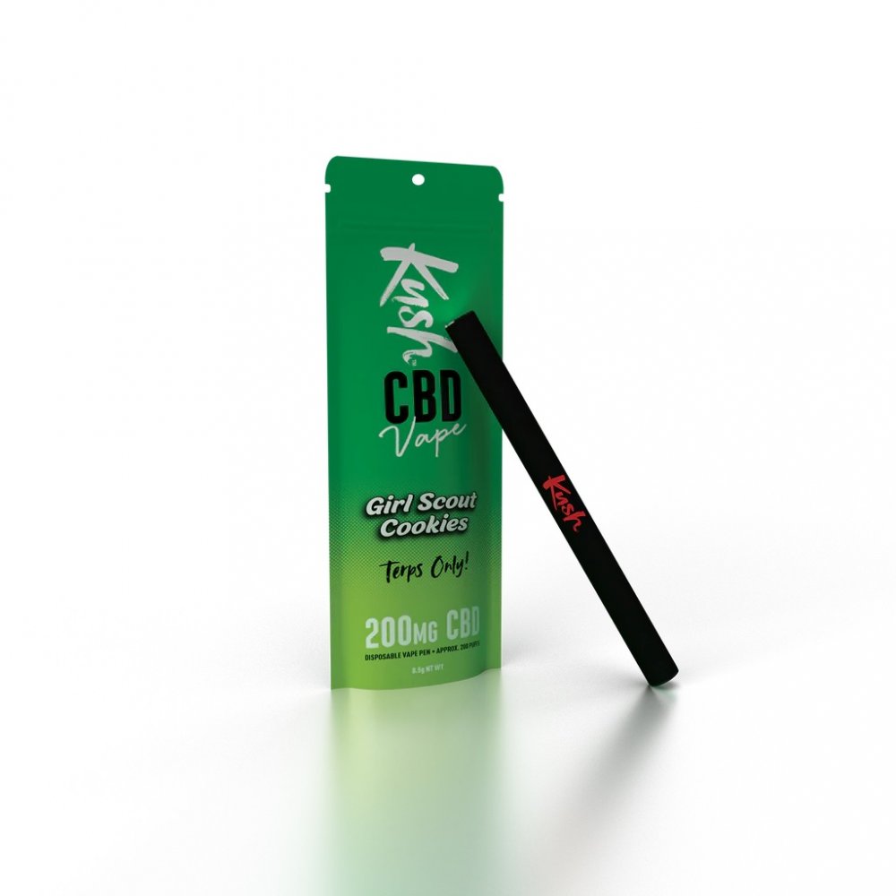 Kush Vape CBD Vape Pen Girl Scout Cookies 2.0, 200 mg CBD, 0,5 g
