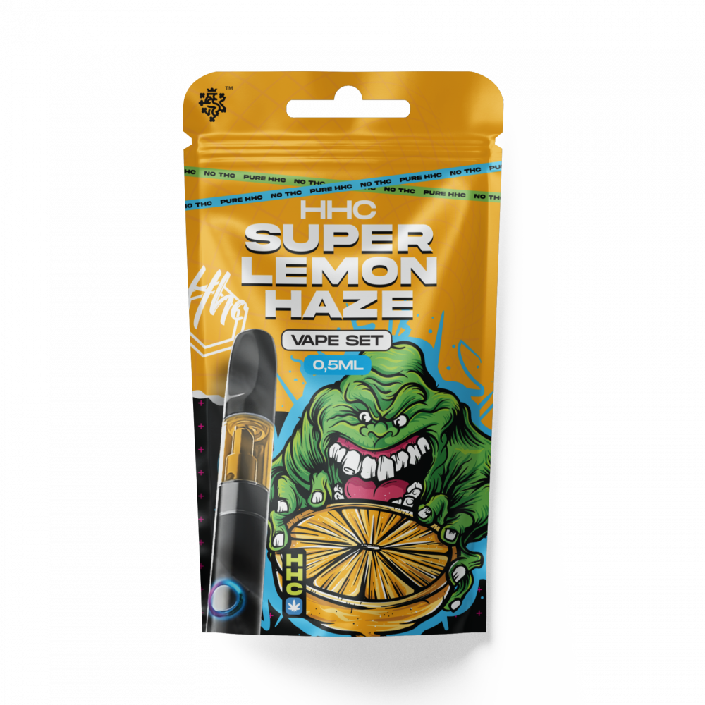 Czech CBD HHC Set Batterij + Patroon Super Lemon Haze, 94 %, 0,5 ml
