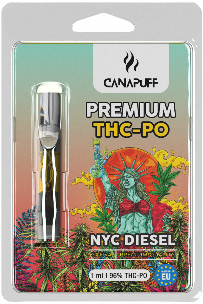 CanaPuff THCPO Kartusche NYC Diesel, THCPO 96%, 1 ml