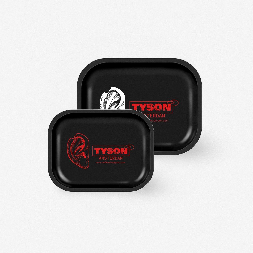 Tyson 2.0 Rolovací podnos malý, čierny - Mike Bite