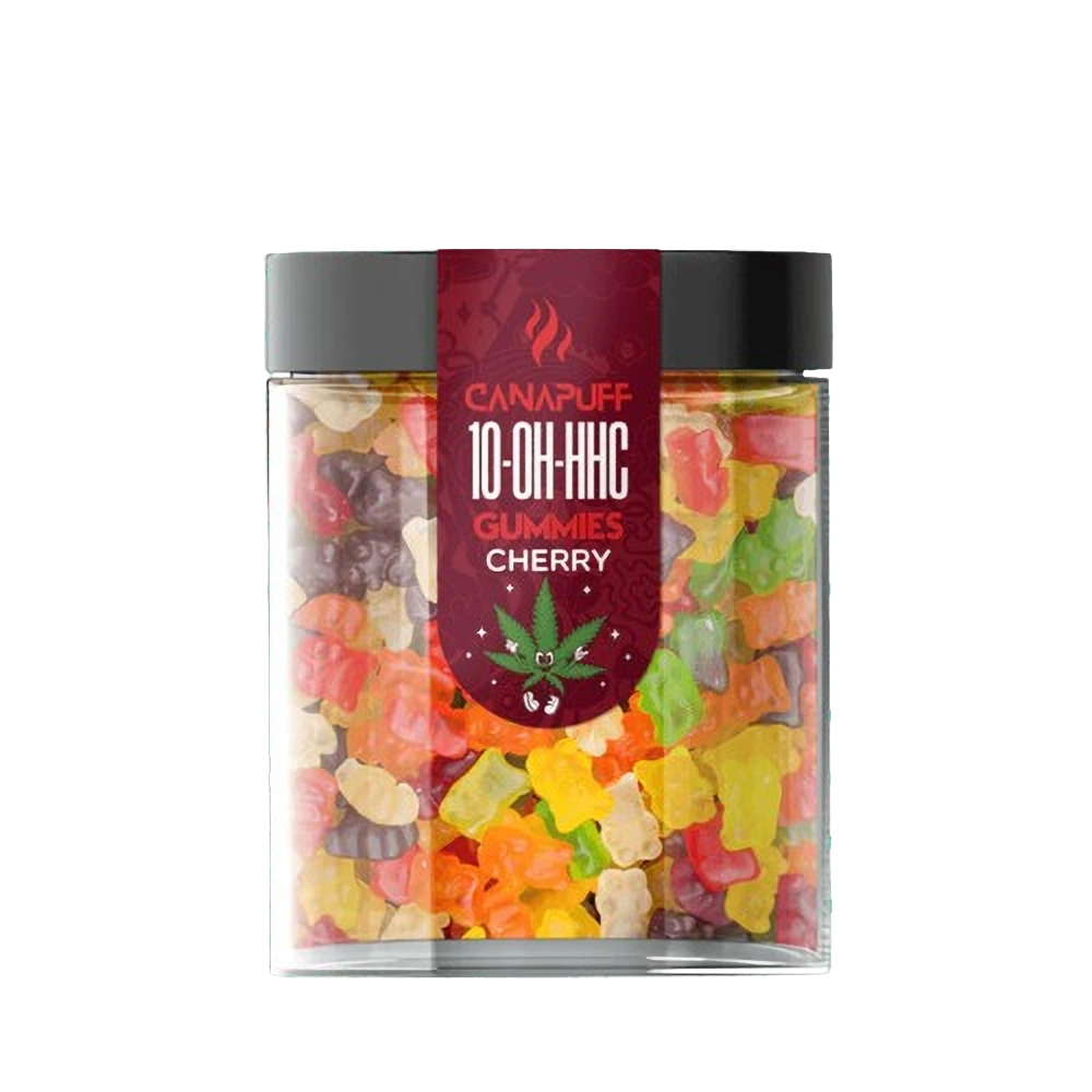 CanaPuff 10-OH-HHC Gummies Kers, THC 0 %, 10 - 50 stuks