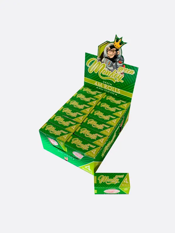 Monkey King rolky zelené, 4 m, 1 balenie