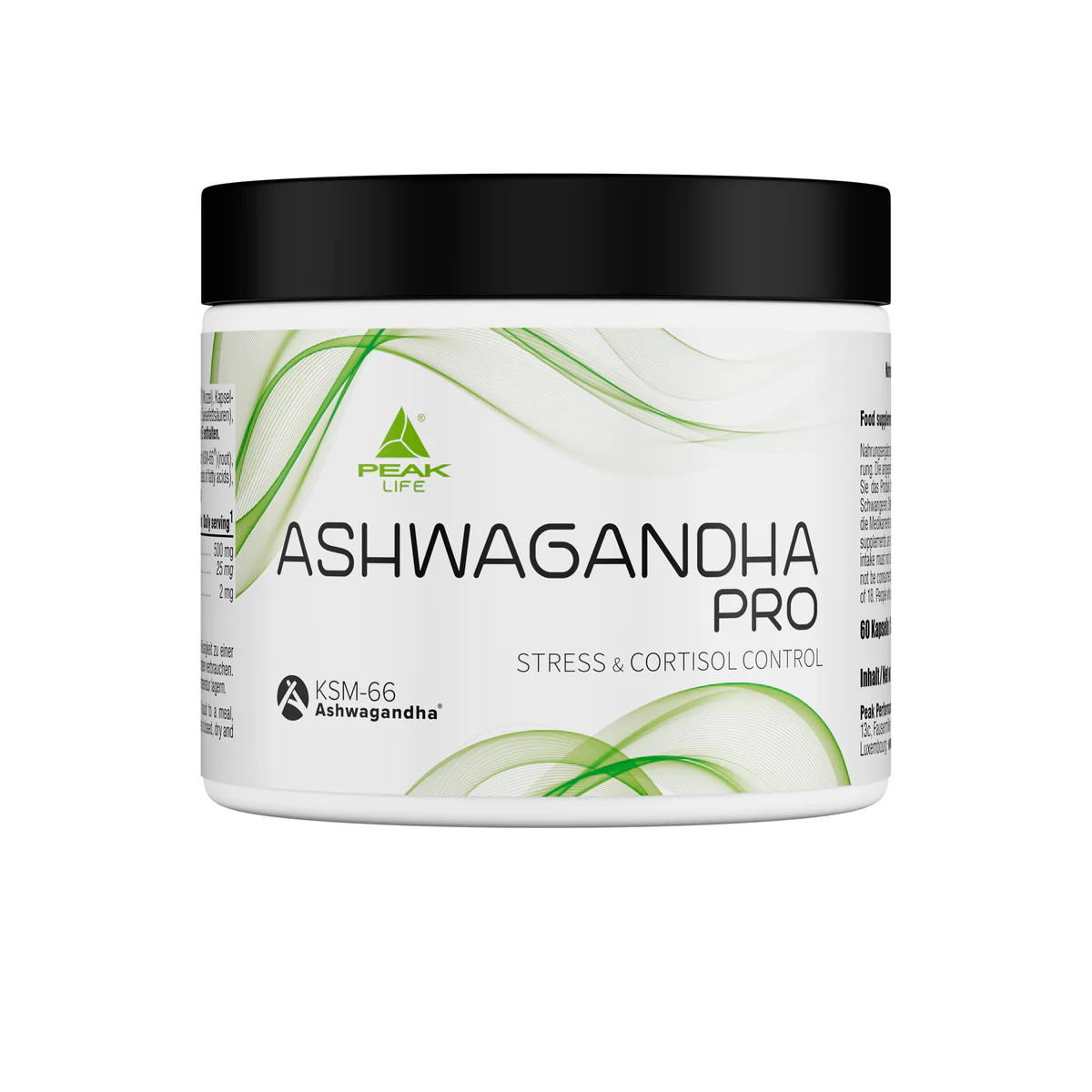 Peak Ashwagandha Pro kapsule 60 x 800 mg