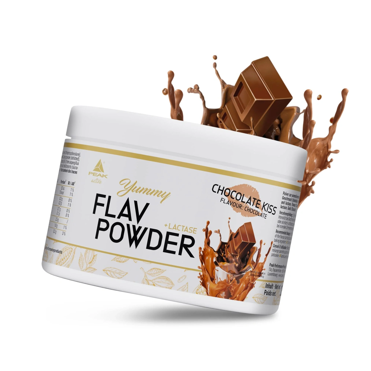 Peak Yummy Flav prašak 250 g Chocolate Kiss