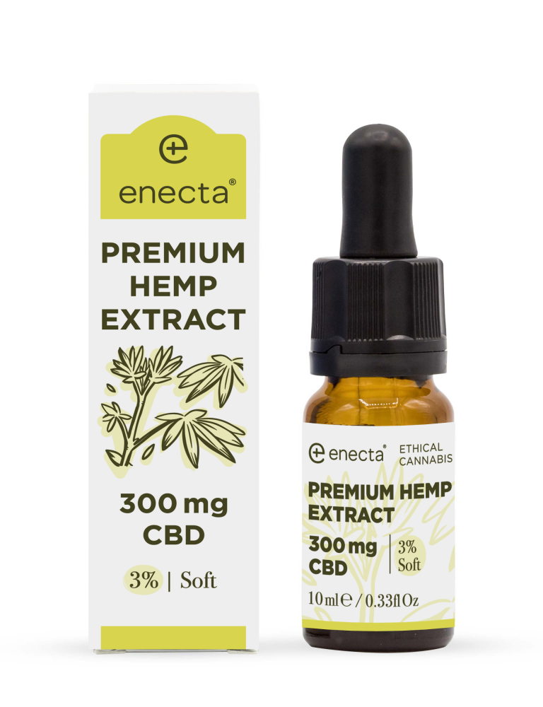 Enecta CBD Oil 3%, 300 mg, 10 ml