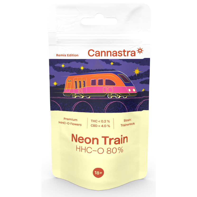 Cannastra HHC-O bloem Neon Trein 80%, 1 g - 100 g