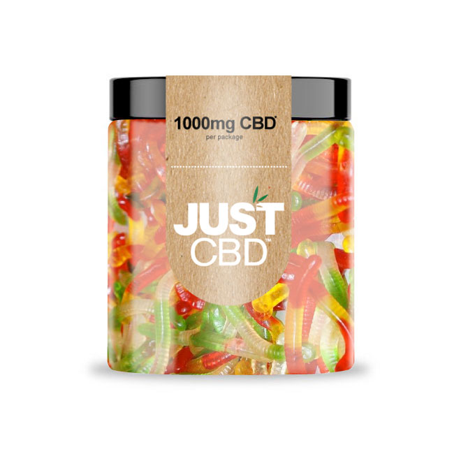 JustCBD Gummies Wormen 250 mg - 3000 mg CBD