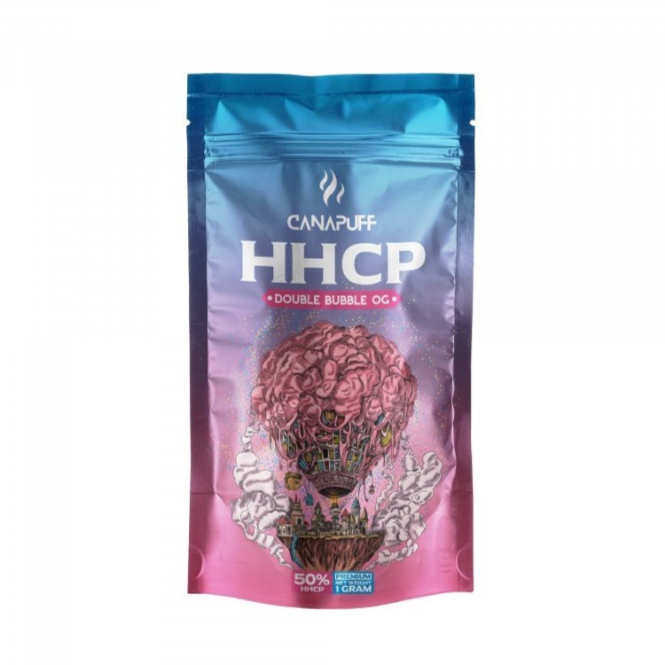 CanaPuff HHCP bloem DOUBLE BUBBLE OG, 50 % HHCP, 1 g - 5 g