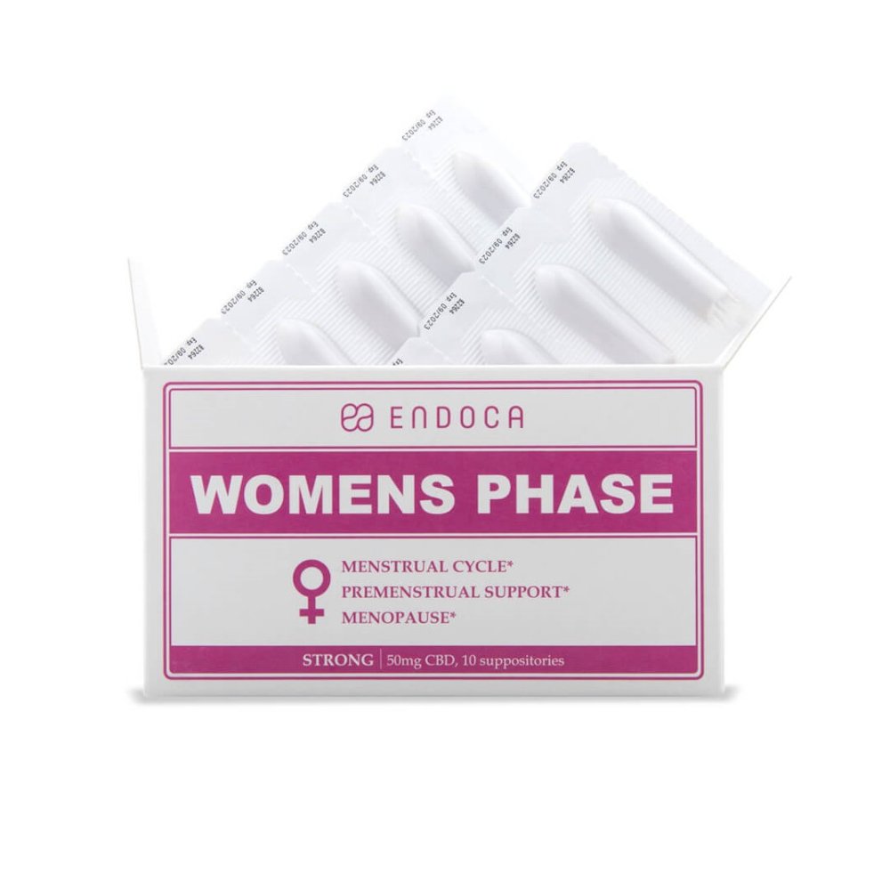 Endoca Čapíky Womens Phase 500 mg CBD, 10 ks