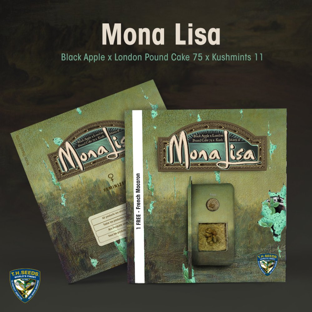 T.H.Seeds™ Semená kanabisu Mona Lisa, rôzne balenie, feminizované 2 ks