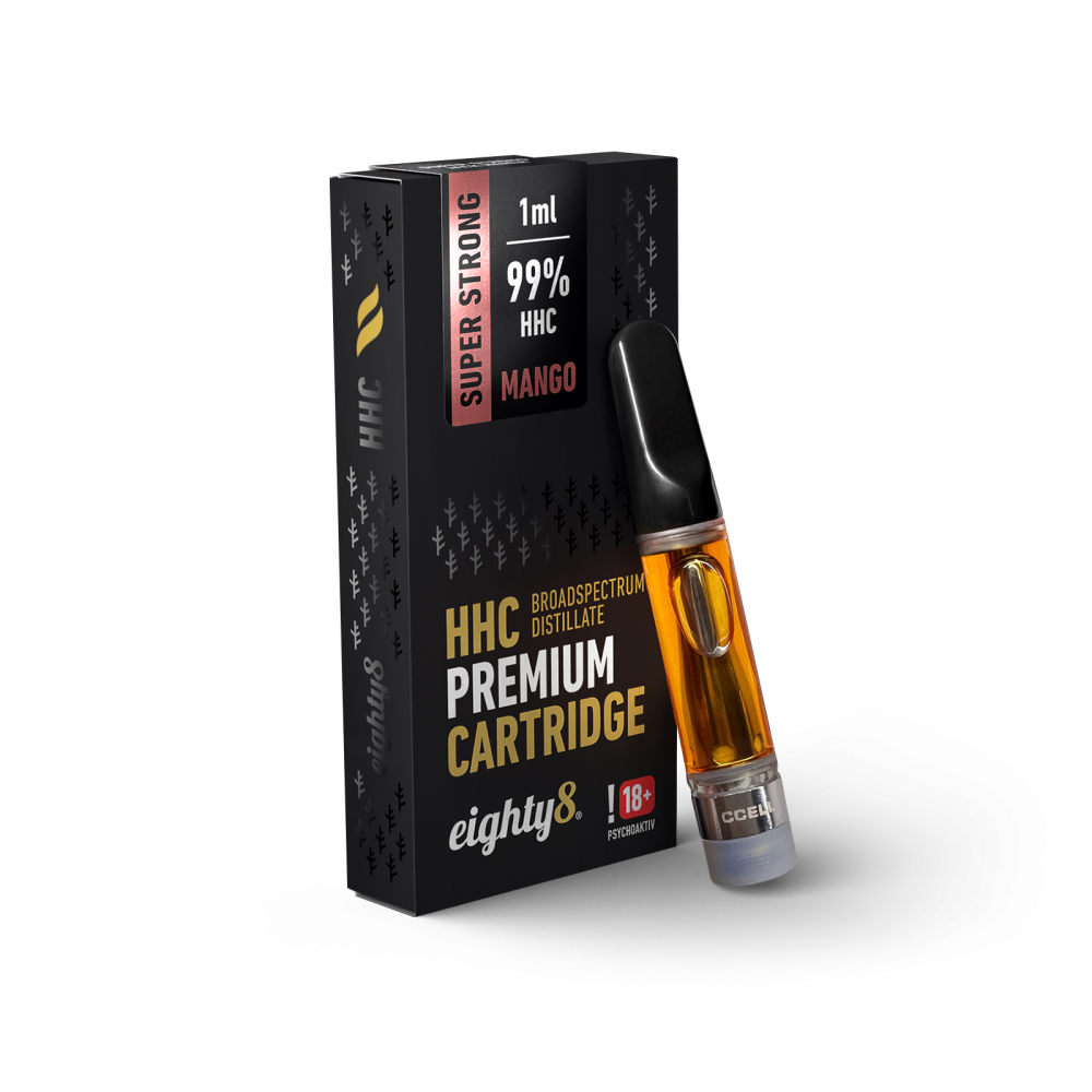 Eighty8 HHC-patroon Mango - 99% HHC, 1 ml