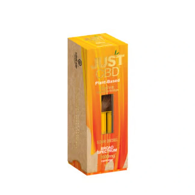 JustCBD Sour Diesel-patroon 1000 mg, 1 ml